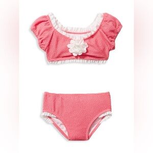 Janie and Jack Crinkle 2-Piece Swimsuit 18-24 months